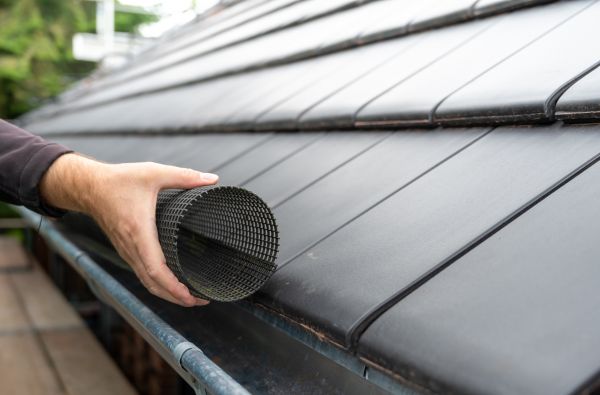 Gutter Mesh Installation in Shawnee